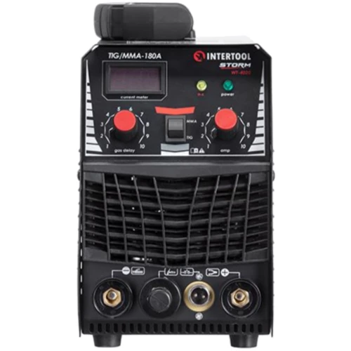 Аппарат сварочный TIG/MMA-180A, STORM INTERTOOL WT-4020: Минимальный ток, А 20