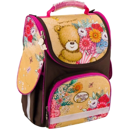 Рюкзак школьный каркасный Kite Popcorn the Bear PO18-501S-2: Возрастная группа от 7 до 14 лет