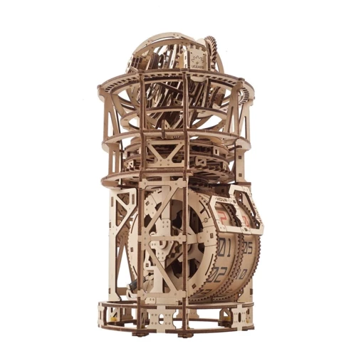 Механічний 3D пазл UGEARS Астроном настільний годинник з турбійоном (70162) фото 3