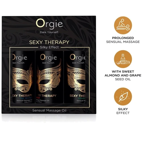 Набор массажных масел Orgie – Sexy Therapy Mini Size Collection (3х30 мл)