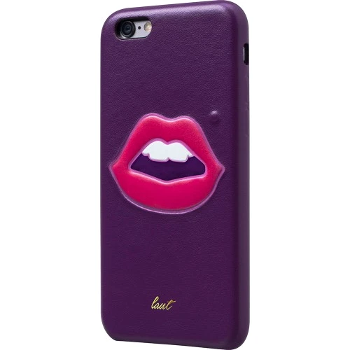 Чехол для iPhone LAUT KITSCH Purple Monroe (LAUT_IP6_KH_PU) for iPhone 6/6S: Материалы искусственная кожа
