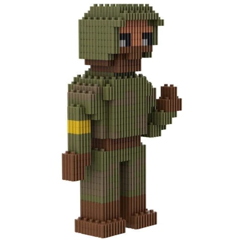 Конструктор VitaToys Pixel Heroes Украинский защитник, 374 деталей (VTK 0047)