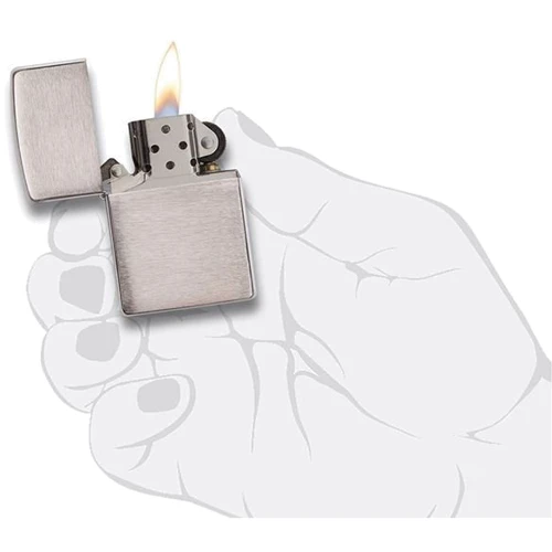 Зажигалка Zippo BRUSHED CHROME ARMOR (162) фото 4