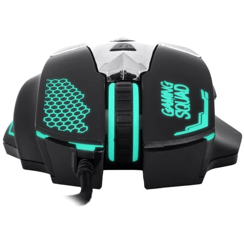 Мишка ERGO NL-740 Black: Ергономіка симетрична для лівшів
