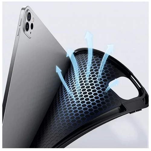 Аксессуар для iPad WIWU Protective Case with Pencil holder Black for iPad Air (2020-2025) / iPad Pro 11 (2018-2022): Тип аксессуара чехол