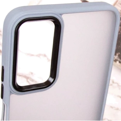 Чохол для телефона Epik TPU+PC Lyon Frosted Case Sierra Blue для Realme C65 4G: Колір голубой