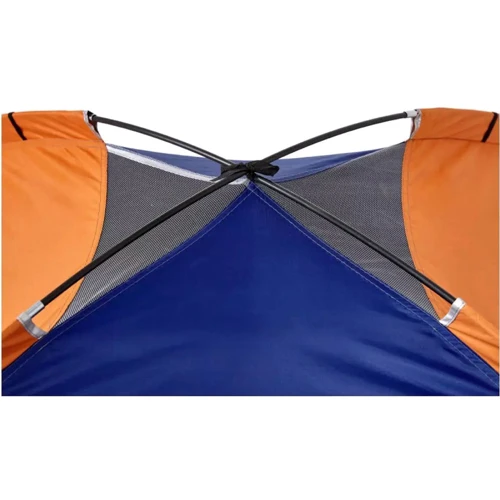Палатка Skif Outdoor Adventure II, 200x200 cm Orange-Blue (389.00.88): Материал дна PE 100 г/м2