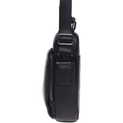 Мужская сумка планшет Borsa Leather черная (K10118-black): Тип Сумки