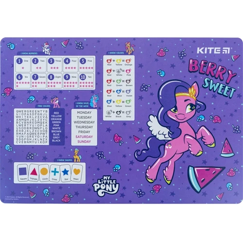 Підкладка настільна Kite My Little Pony 42.5x29 см (LP23-207-01)