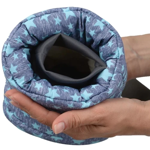 Універсальна муфта на натуральній овчині Блакитні Зірки доречі