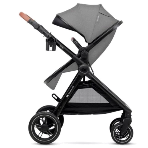 Універсальний візочок 3 в 1 Kinderkraft Esme Moonlight Grey (KSESME00GRY3000): Можливість встановлення люльки есть