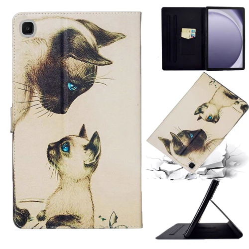 Аксессуар для планшетных ПК BeCover Smart Case Cat for Samsung Galaxy Tab S6 Lite 2024 P620/P625/P627 (711287): Цвет рисунок