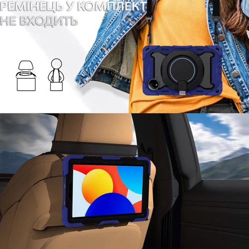 Аксесуар для планшетних ПК BeCover Armored Shockproof Case з Stand Blue для Xiaomi Redmi Pad SE 8.7 (712921)