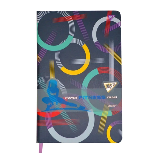 Блокнот-мотиватор YES Move серії Fitness, 140x210мм, 96л.