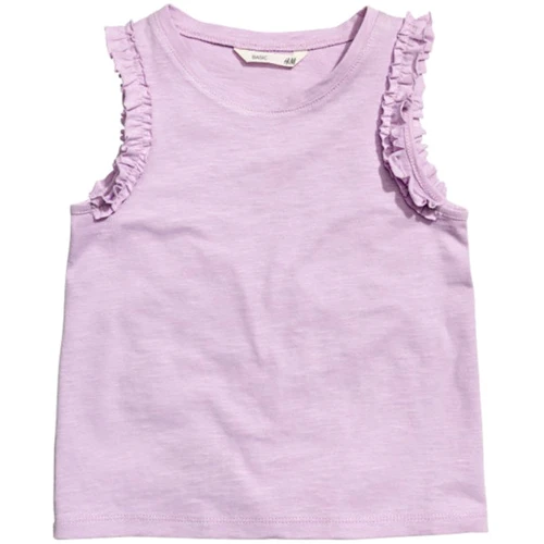 Майка H & M 5032625 122-128 см фіолетова