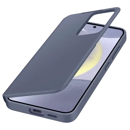 Чехол для телефонов Samsung Smart View Wallet Case Violet (EF-ZS926CVEGWW) for Samsung S926 Galaxy S24 Plus: Материал поликарбонат и полиуретан