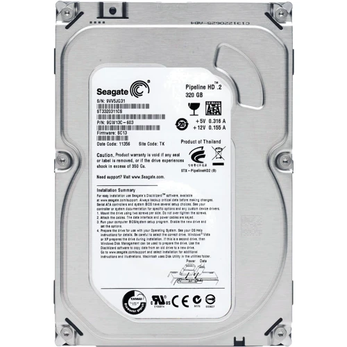 Внутренний жесткий диск Seagate Pipeline HD ST3320311CS RB