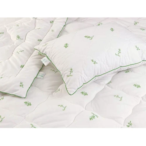 Одеяло Руно Bamboo Style 140х205 см + подушка 50х70 см (924.52_Bamboo Style): Размер, см 205x140