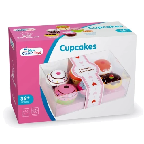 Ігровий набір New Classic Toys Кекси в подарунковій коробці 6 штук (10627 фото 5
