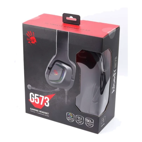 Наушники A4Tech Bloody G573 Black: Диапазон частот (Гц) 20 - 20000