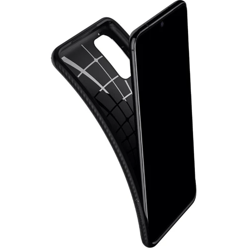 Чохол для телефона Spigen Liquid Air Matte Black (ACS00791) for Samsung G980 Galaxy S20: Плівка в комплекті немає