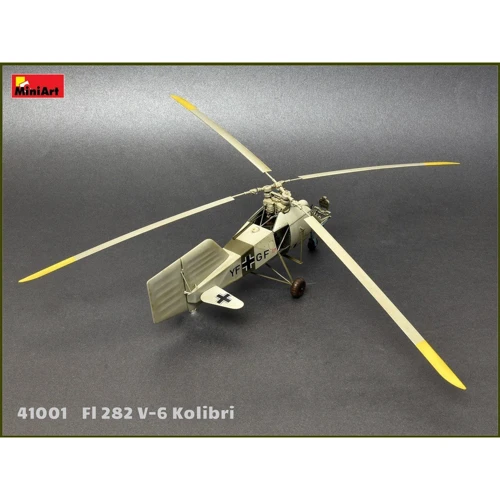 Сборная модель MiniArt Вертолет FL 282 V-6 "Kolibri" (MA41001) фото 4