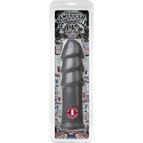 Фаллоимитатор для фистинга Doc Johnson American Bombshell - B-10 Warhead - Gun Metal