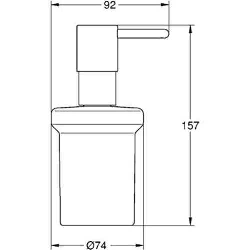 Дозатор Grohe Essentials 40394001: Производитель Grohe