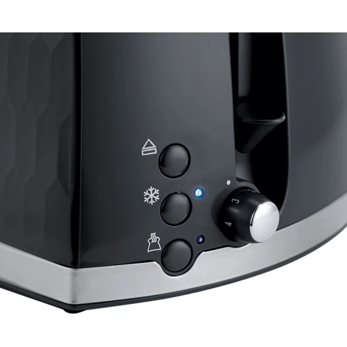Тостер Russell Hobbs 26061-56 Honeycomb Black: Материал корпуса Пластик