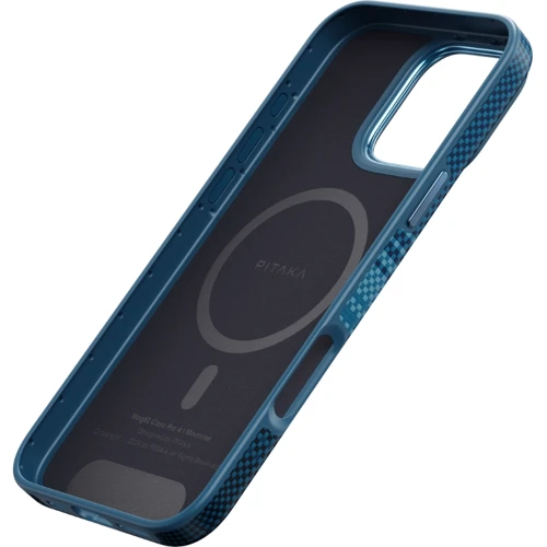 Чехол для iPhone Pitaka Military-Grade Protective Case Moonrise (KI1601CPMO) for iPhone 16 Pro: Материалы Арамид