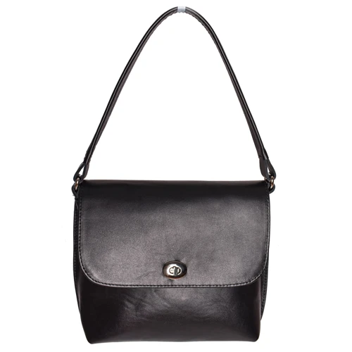 Женская сумка через плечо ARTiS Bags черная (15634620): Тип ручки Со съемным ремнем, Плечевой ремень, Длинная ручка