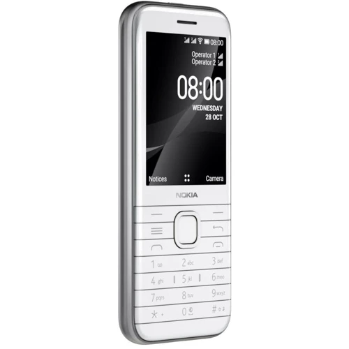 Мобильный телефон Nokia 8000 4G White (UA UCRF): Встроенная память 4 ГБ