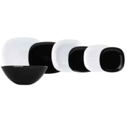 Столовый сервиз Сервиз Luminarc Sweet Line Black/White E8016 (19 пр.)