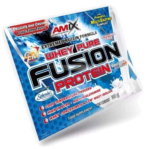 Протеин Amix Whey-Pro FUSION 30g / 1 serving / strawberry