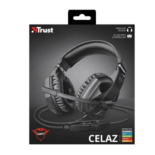 Навушники Trust GXT 412 Celaz Multiplatform 3.5mm Black (23373): Опір навушників (Ом) 32