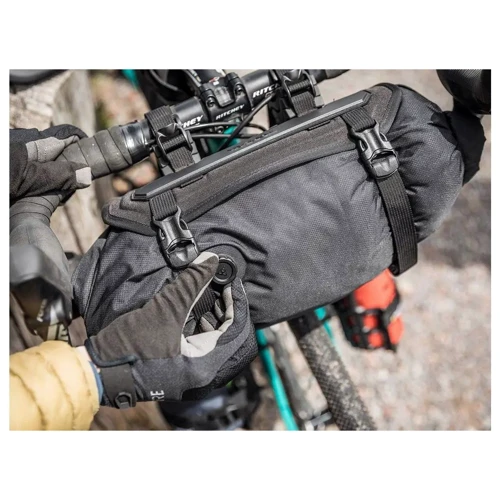 Велосумка Сумка на руль Topeak FrontLoader 8 л водоотталкивающая чорный 325 г (TBP-FL2B-BM): Цвет черный