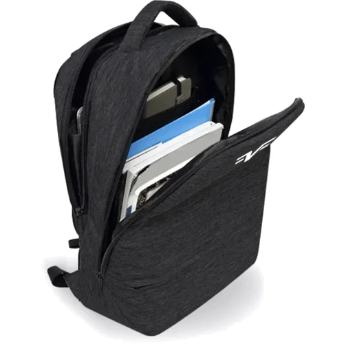 Сумка для ноутбука Frime 15.6" Whitenoise Black: Матеріал поліестер