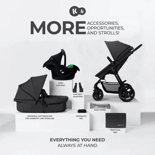 Универсальная коляска 3 в 1 Kinderkraft Moov 2 Pure Black (KSMOOV02BLKEV00) фото 10
