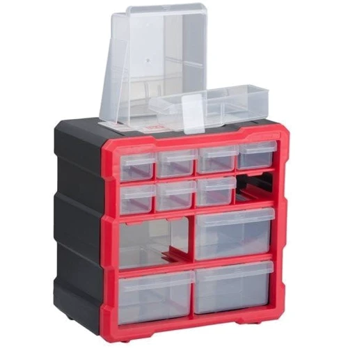 Intertool BX-4024 Органайзер 10.5" 265x260x160мм, 12 ячеек.: Тип органайзер