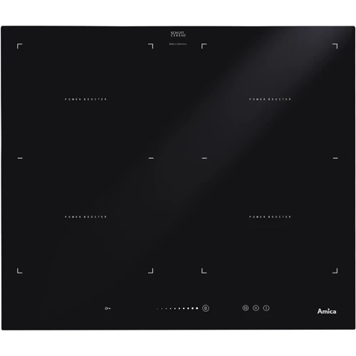 Варочная поверхность электрическая Amica PI 6544 NSU: Расположение панели Спереди