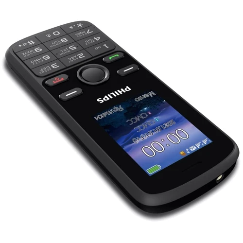 Мобильный телефон Philips E111 Black (UA UCRF): Слот для карт памяти microSD (до 16 ГБ)