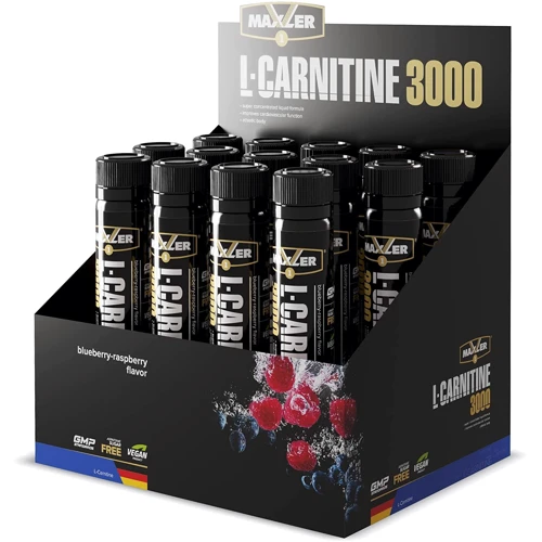 Жиросжигатель Maxler L-Carnitine 3000 14 x 25 ml Blueberry Raspberry