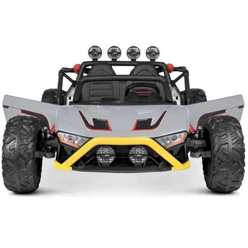Дитячий двомісний електромобіль Bambi Racer Баггі, сірий (JS3168EBLR-11(24V)): Вид багги