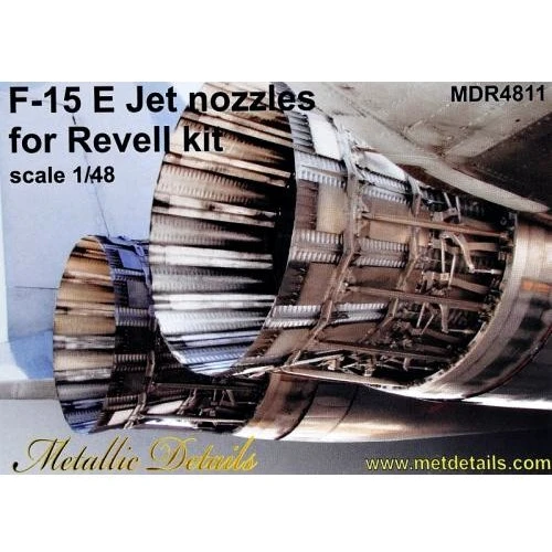 Набор деталировки Metallic Details Сопла для самолета F-15E (Revell) MD-R4811