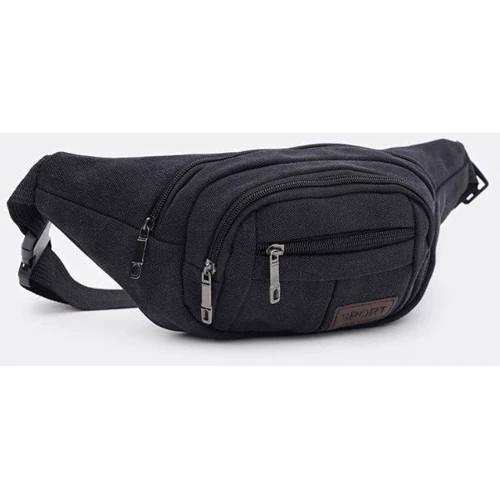 Мужская поясная сумка Monsen черная (C1HSSA0547bl-black): Пол Мужской