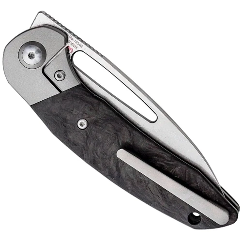 Нож Artisan Tylos, S35VN Stell, Titanium+Marbled carbon fibre (2798.03.92): Тип ножа Складной