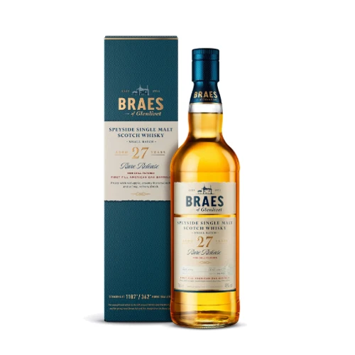 Виски Braes of Glenlivet 27 yo 48% в коробке 0.7 л (STA5000299613948)