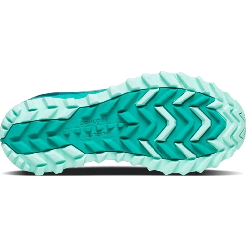Кроссовки для бега Saucony Xodus Iso 3 (10449-35s) 36 (6) зеленые текстиль всесезон: Материал подкладки Текстиль