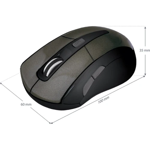 Мышь Defender Accura MM-965 Wireless (52968): Тип сенсора оптический