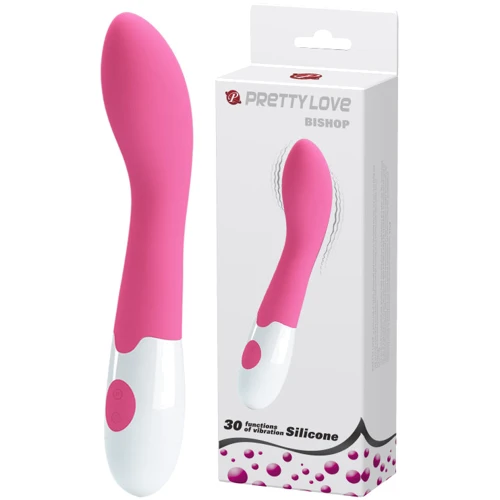 Вибратор для точки G Pretty Love Bishop Vibrator Pink
